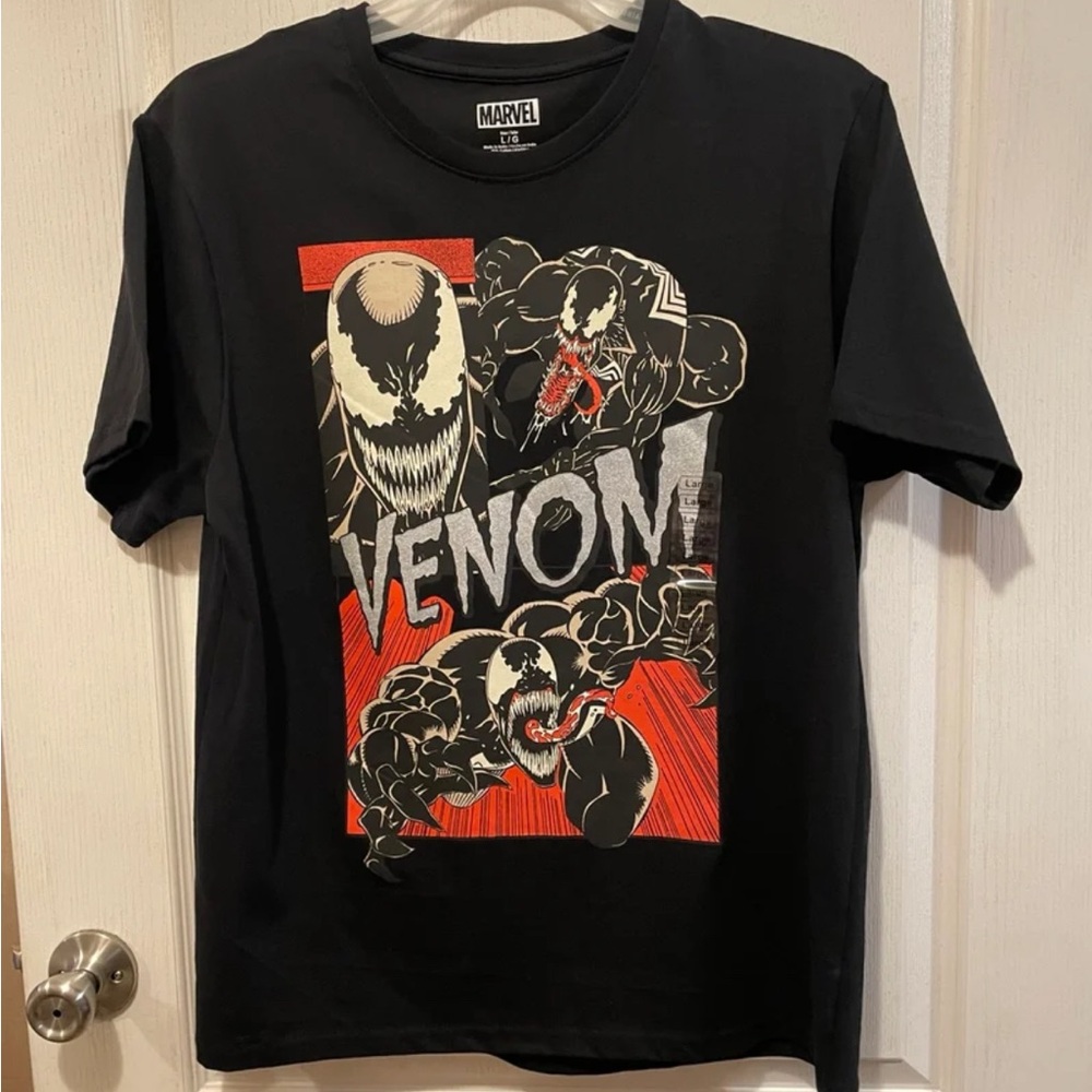 Marvel Spider-Man 3 Venom Men's T-Shirt Size Large